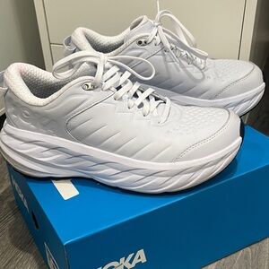 Hoka Women's All-White Athletic Shoes